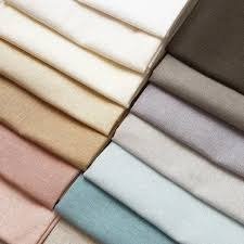 Linen by cotton colour fabric 